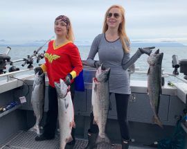 Salmon Eye Charters - Fishing Report July 10 Ucluelet BC