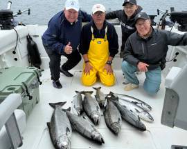Fishing Report August 14 2025 Ucluelet BC