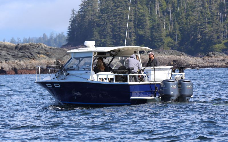Guided Charter Fishing Boats - Salmon Eye Charters