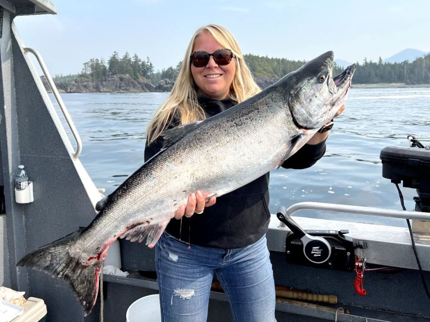 Salmon Eye Charters - Recap for summer of 2023 in Ucluelet BC