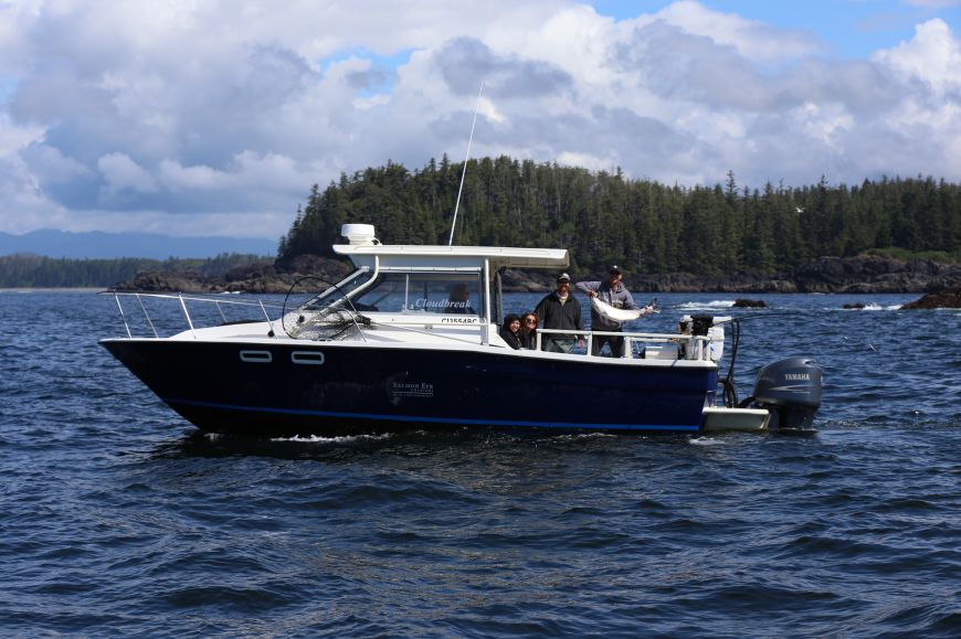 Guided Charter Fishing Boats - Salmon Eye Charters