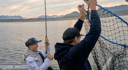 Fishing one of our favorite spots